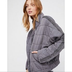 Free People Dolman Quilted Jacket